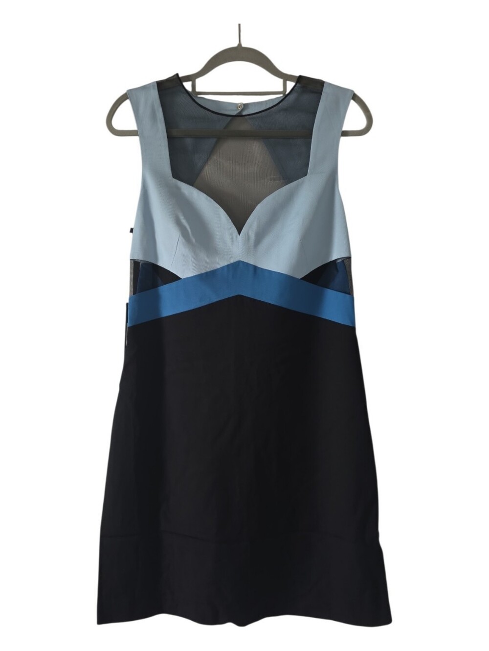 NWT Pinko Cantastorie Colorblock Cocktail Dress